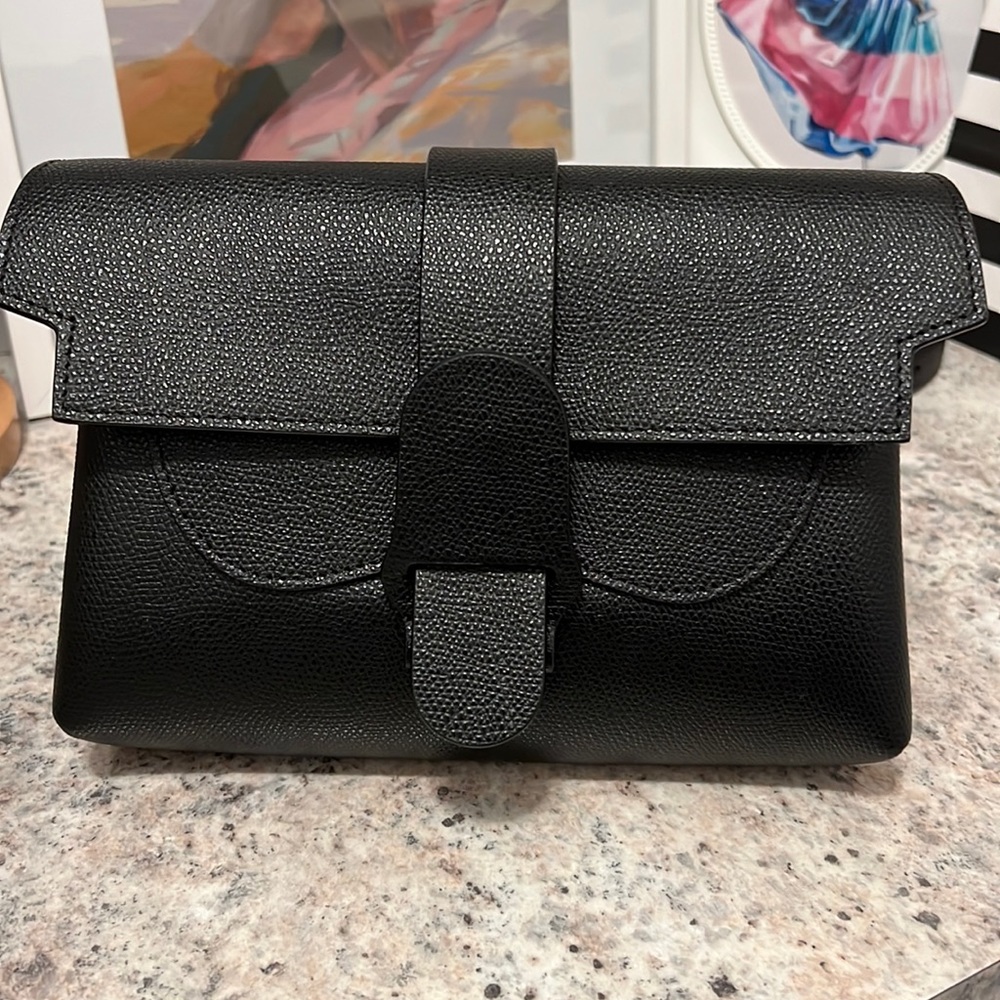Black Senreve Aria Belt Bag/ Clutch - Excellent Condition